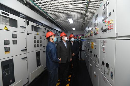 毛偉明董事長、辛保安總經(jīng)理赴國網(wǎng)北京電力督導(dǎo)檢查全國兩會(huì)供電保障工作