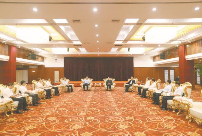 河南省委書記王國生、省長尹弘會見國家電網(wǎng)董事長、黨組書記毛偉明