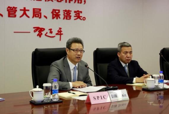 錢智民會見西門子總裁凱颯、西門子能源公司總裁布魯赫