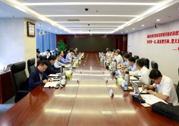 錢智民會見鞍鋼集團(tuán)董事長、黨委書記譚成旭