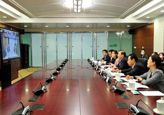 辛保安總經(jīng)理與SAP公司全球執(zhí)行董事會成員、全球業(yè)務(wù)總裁傅美黛舉行視頻會談