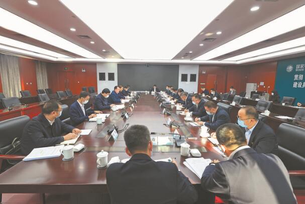 毛偉明董事長(zhǎng)、辛保安總經(jīng)理赴國(guó)網(wǎng)新疆電力調(diào)研