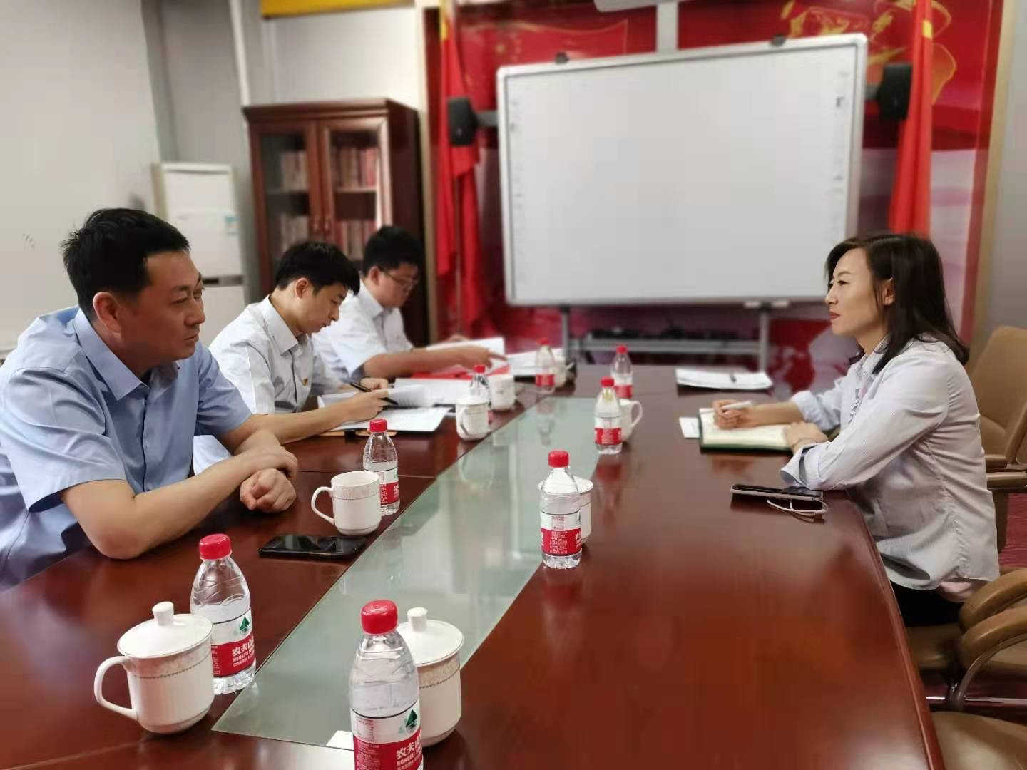 副局長(zhǎng)王永強(qiáng)到烏海電業(yè)局千里山分局開展黨史學(xué)習(xí)教育督導(dǎo)、領(lǐng)學(xué)