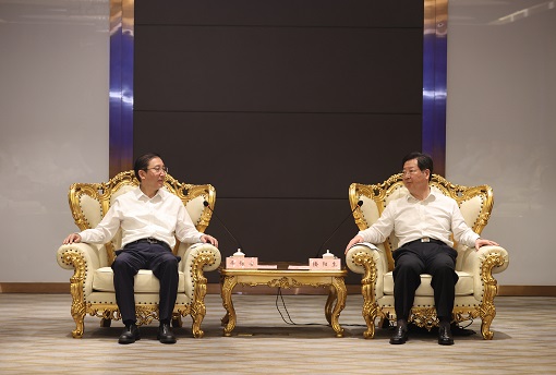 國家電網(wǎng)董事長、黨組書記辛保安拜會(huì)河南省委書記樓陽生、省長王凱