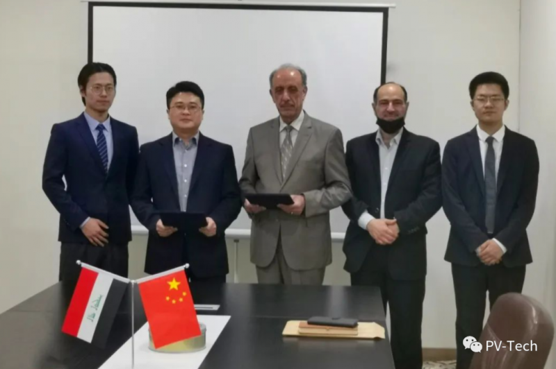 中國(guó)能建與伊拉克、越南簽署355MW光伏項(xiàng)目