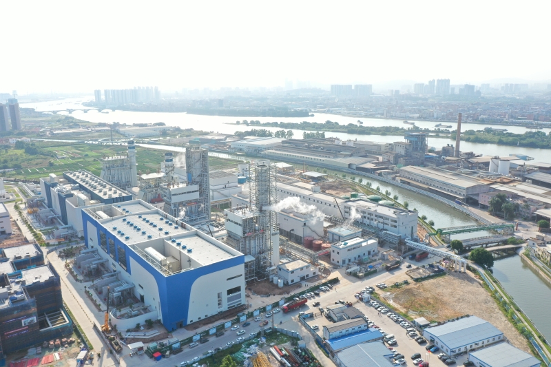 東莞中堂燃氣熱電聯(lián)產(chǎn)二期工程2號機組汽機、燃機并網(wǎng)發(fā)電