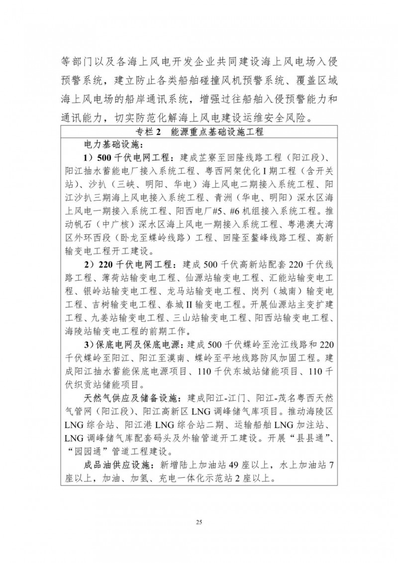 著力打造多元清潔能源供應(yīng)體系！廣東陽江市發(fā)布《能源發(fā)展“十四五”規(guī)劃》（征求意見稿）