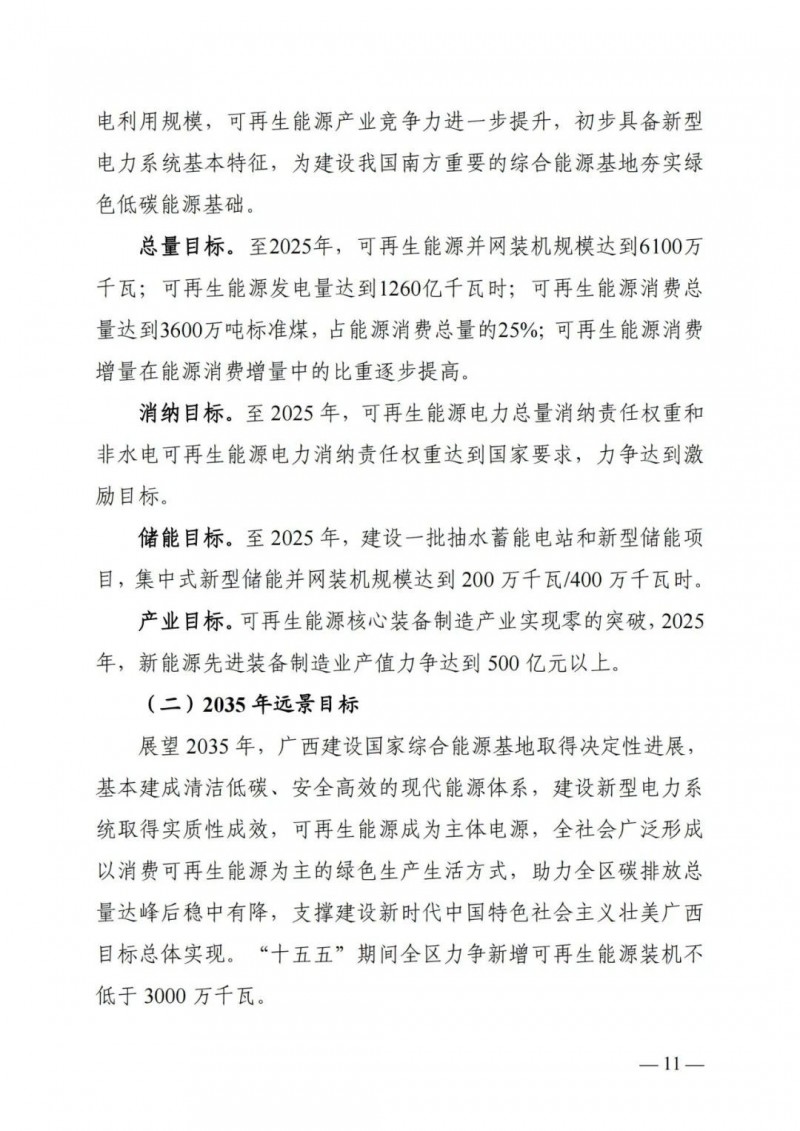 廣西“十四五”規(guī)劃：大力發(fā)展光伏發(fā)電，到2025年新增光伏裝機15GW！