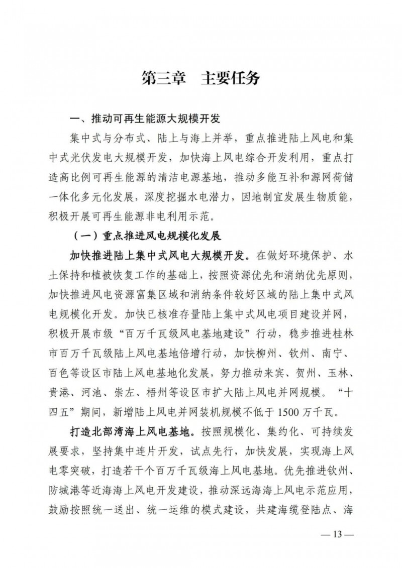 廣西“十四五”規(guī)劃：大力發(fā)展光伏發(fā)電，到2025年新增光伏裝機15GW！