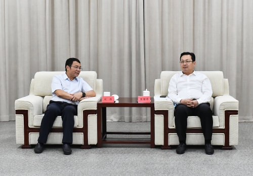劉源拜會(huì)河北省委常委、副省長，雄安新區(qū)黨工委書記、管委會(huì)主任張國華