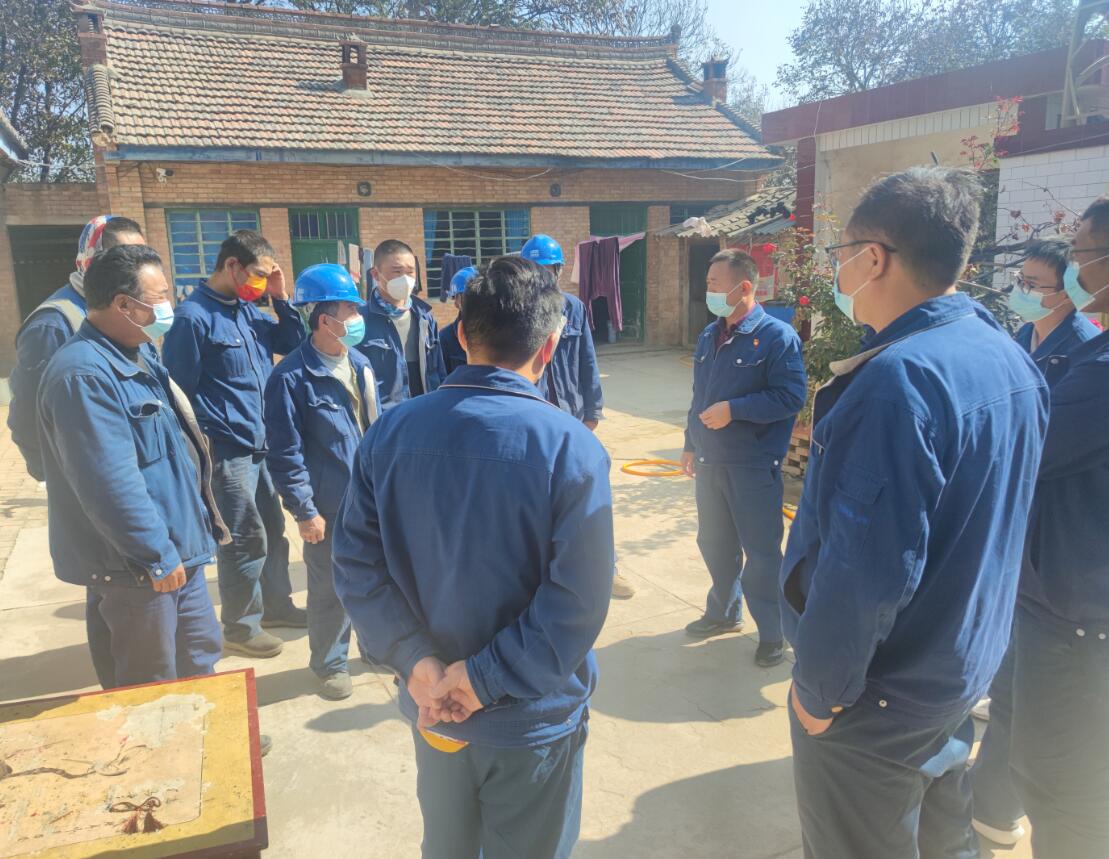 中能建建筑集團正寧百萬項目部開展合作隊伍租房處疫情防控、用電防火專項檢查