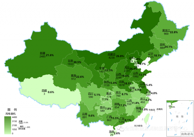 最新：全國風(fēng)電、光伏裝機(jī)地圖！