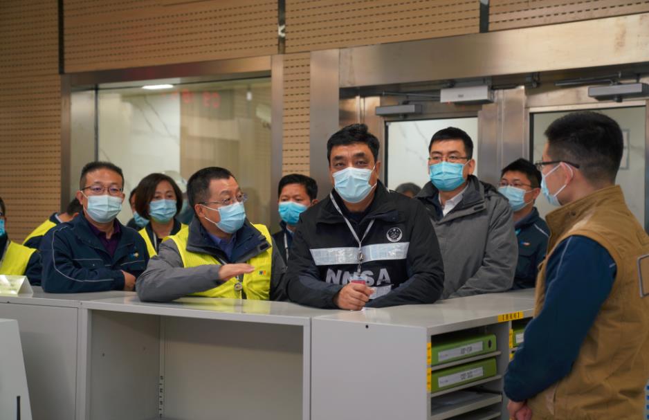 生態(tài)環(huán)境部副部長、黨組成員董保同到遼寧紅沿河核電站調(diào)研