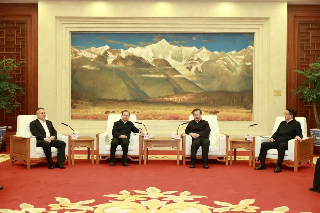 華電集團(tuán)董事長(zhǎng)江毅、總經(jīng)理葉向東拜會(huì)云南省委書記王寧、省長(zhǎng)王予波