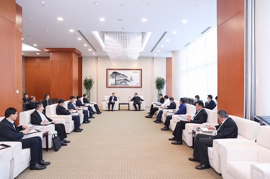 華能集團有限公司總經(jīng)理、黨組副書記鄧建玲會見淄博市委書記馬曉磊