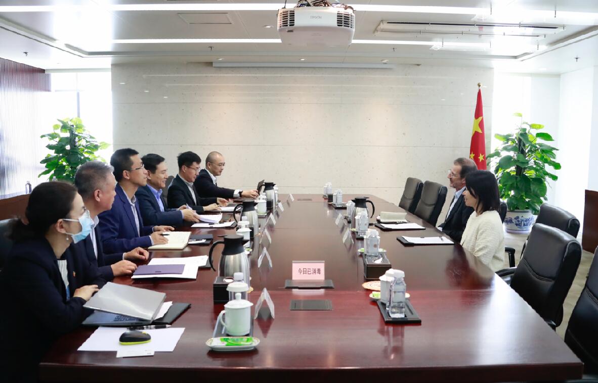 國家電投黨組成員、副總經(jīng)理陳海斌會(huì)見國際鋁業(yè)協(xié)會(huì)秘書長邁爾斯·珀瑟
