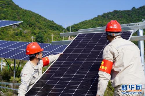 大唐云南滇東新能源事業(yè)部山心30MW光伏項目全容量并網發(fā)電