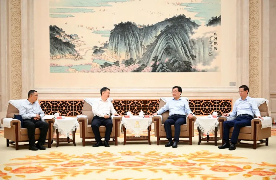 華能集團(tuán)黨組書記、董事長溫樞剛拜會(huì)江蘇省委書記信長星、省長許昆林