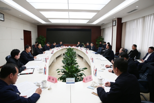 中國電建黨委書記、董事長丁焰章拜會水利部黨組書記、部長李國英