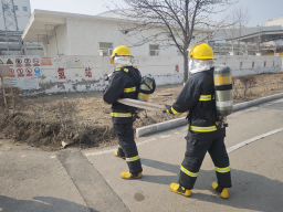 華潤電力盤錦公司發(fā)電黨支部、綜合黨支部聯(lián)合開展消防應(yīng)急演練