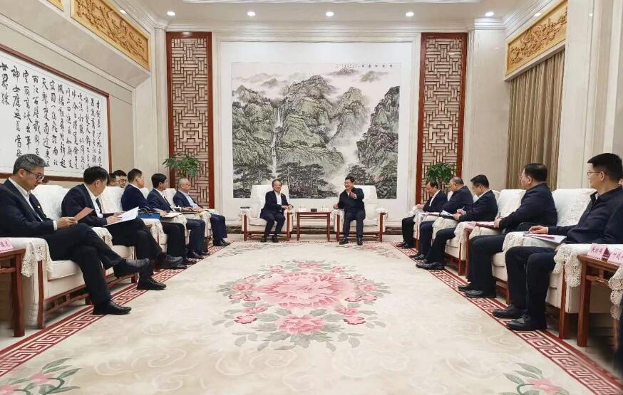 吳云拜會(huì)湖北省政府副省長(zhǎng)、黨組成員盛閱春