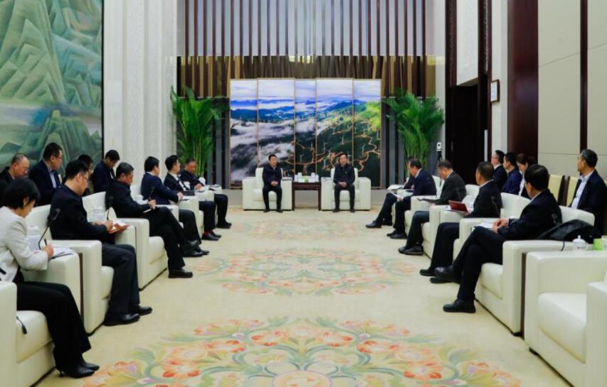 國家電投黨組書記、董事長劉明勝會見遼寧省委常委、沈陽市委書記王新偉