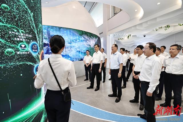 湖南省委副書記、省長毛偉明調(diào)研新型電力系統(tǒng)建設(shè)情況