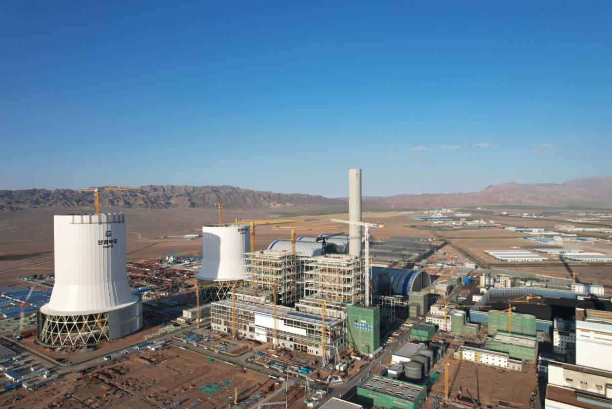 甘肅電投張掖百萬電廠3、4號機組DCS一次受電成功