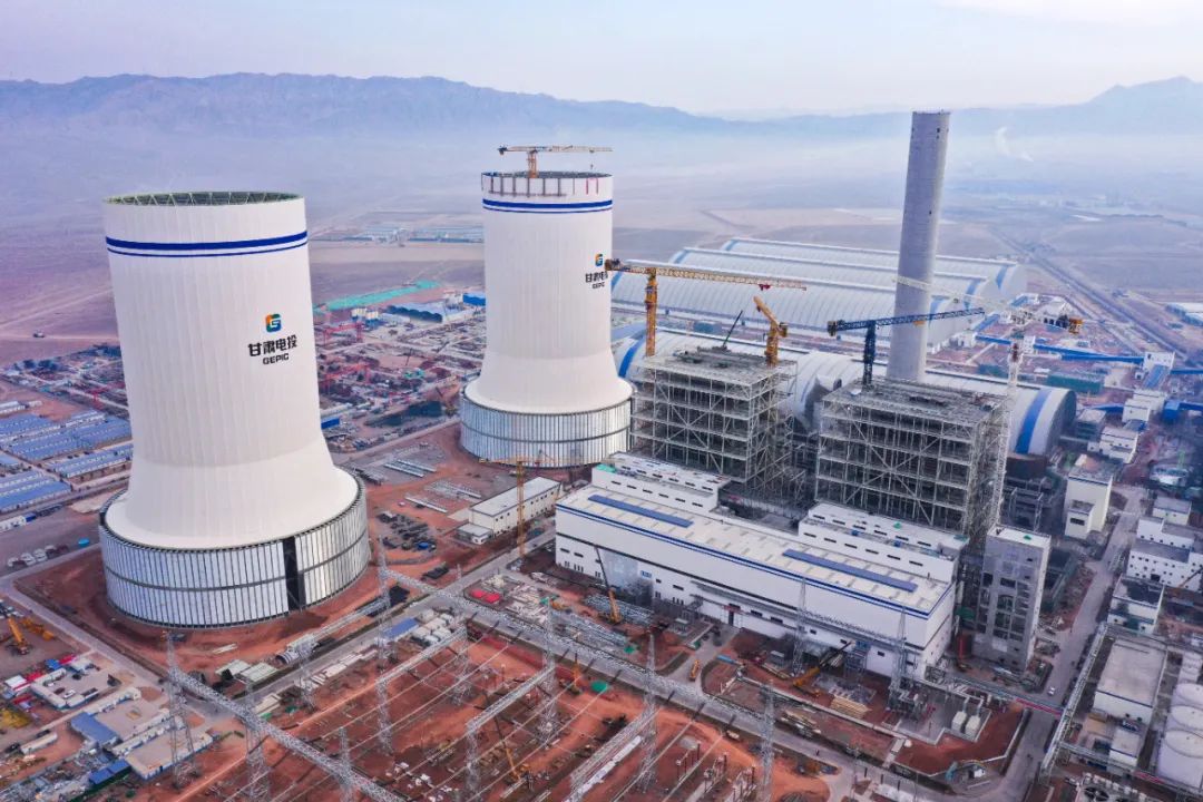 甘肅電投張掖電廠2×1000兆瓦燃煤機組擴(kuò)建項目迎來重大節(jié)點