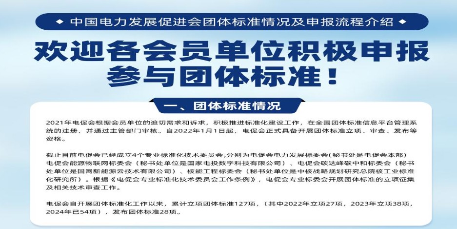 加快數(shù)字化轉(zhuǎn)型，推動標準化建設——電促會團標介紹亮相2024中國電力規(guī)劃發(fā)展論壇