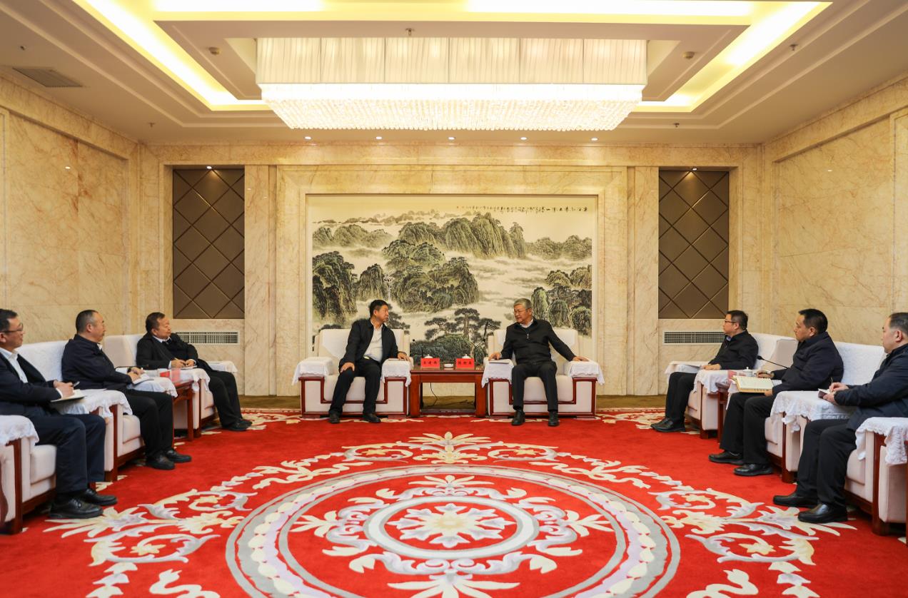 大唐甘肅公司黨委書記、董事長(zhǎng)王建偉拜會(huì)隴南市委書記張柯兵、市長(zhǎng)劉永革