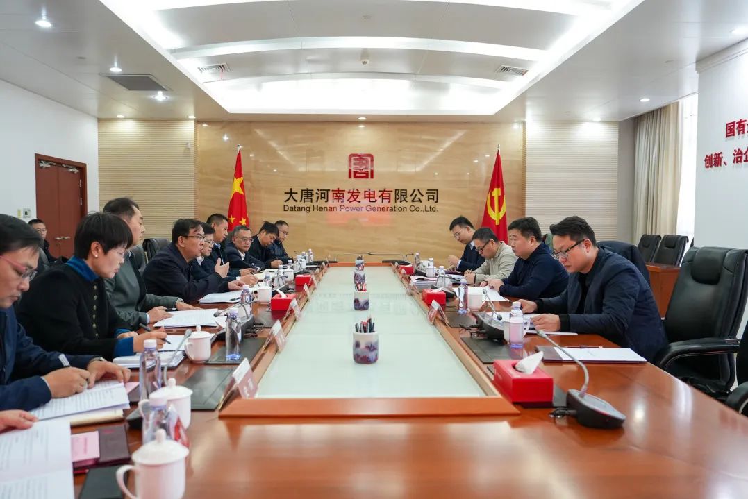 大唐河南公司黨委書記、董事長常征會見河南能源監(jiān)管辦黨組書記、專員王朝暉