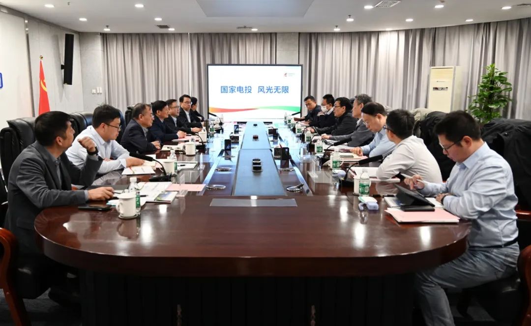 黃河水電公司黨委書記、董事長姚小彥會見國核電力院黨委書記、董事長李啟釗