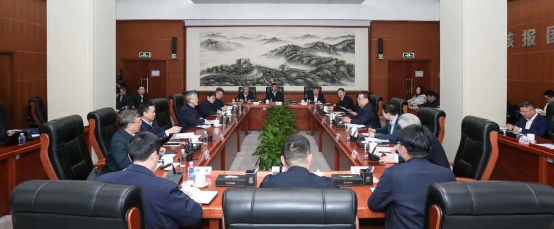 中核集團(tuán)會(huì)見東方電氣集團(tuán)總經(jīng)理、黨組副書記張彥軍一行