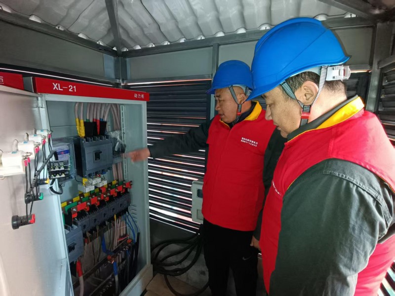 國(guó)網(wǎng)項(xiàng)城市供電公司“把脈” 校園用電，筑牢安