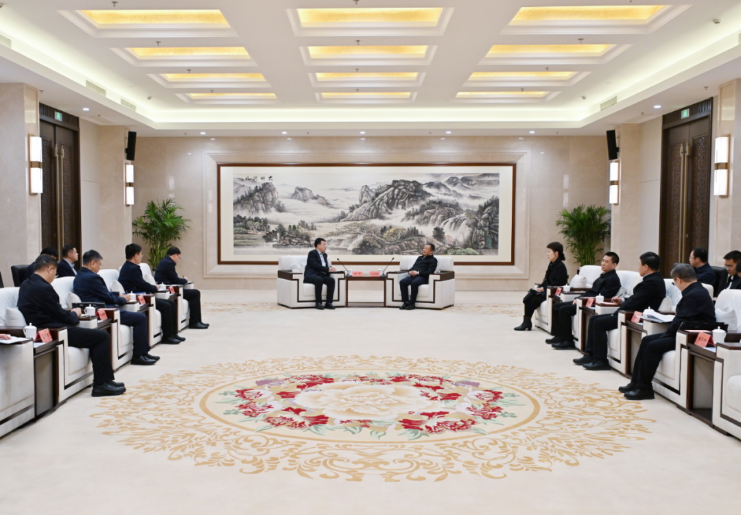 大唐集團(tuán)董事長呂軍、總經(jīng)理張傳江拜會內(nèi)蒙古自治區(qū)黨委書記孫紹騁政府主席王莉霞
